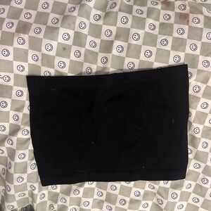 Black tube top size medium